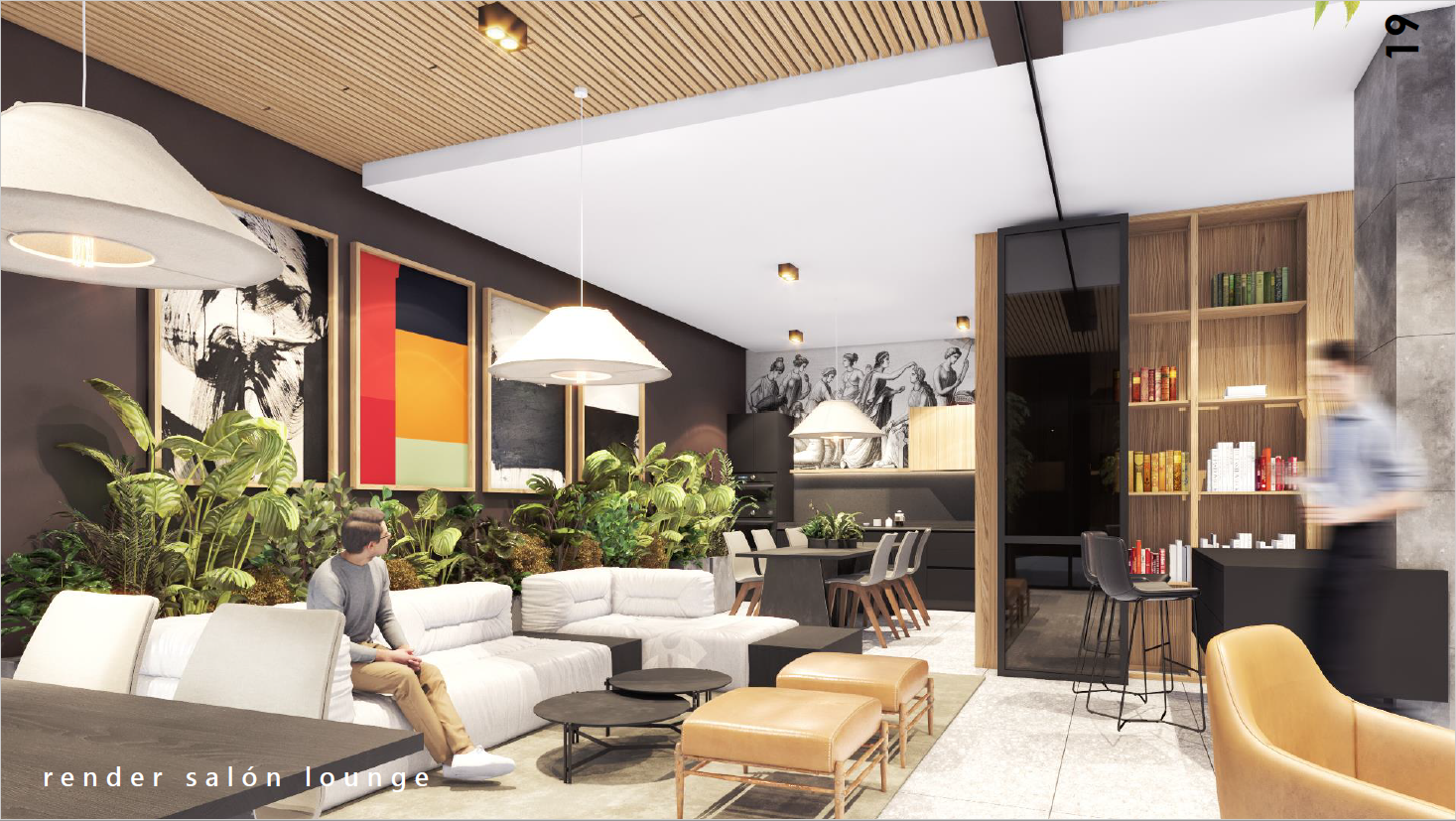 Interior Plaza Las Condes